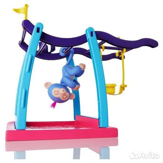 Обезьянка Фингерлингс с детской площадкой