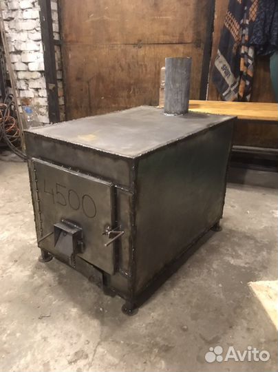 Печи для гаража. Буржуйки. 15-75 кв.м