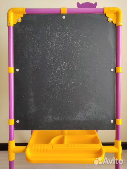 Мольберт двусторонний детский с наборами