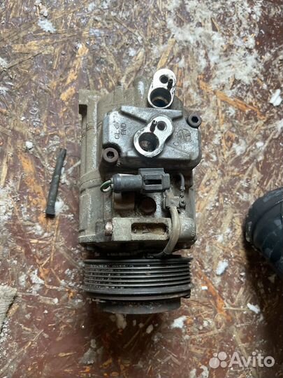 Компрессор кондиционера range rover bmw