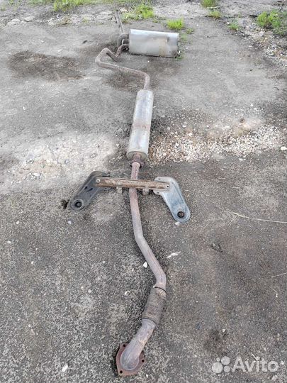 Глушитель Шевроле Круз хэтчбек