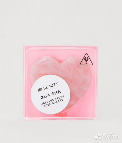 Массажный набор гуаша из розового кварца h&m