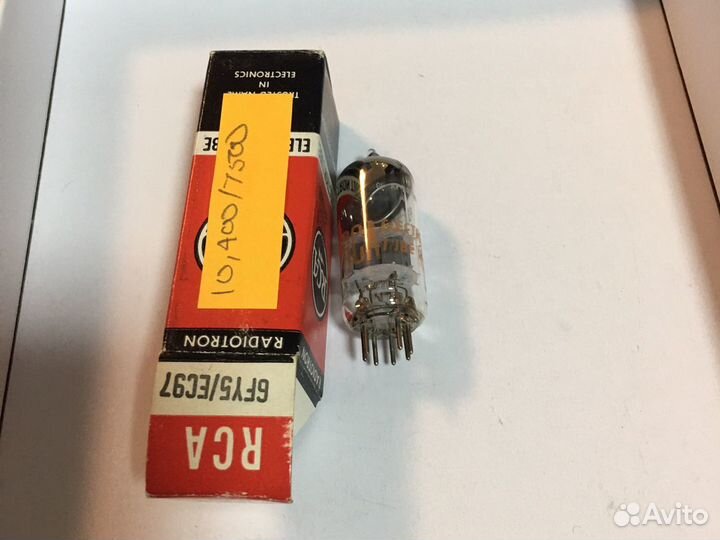 Радиолампы Telefunken, RCA б/у nos