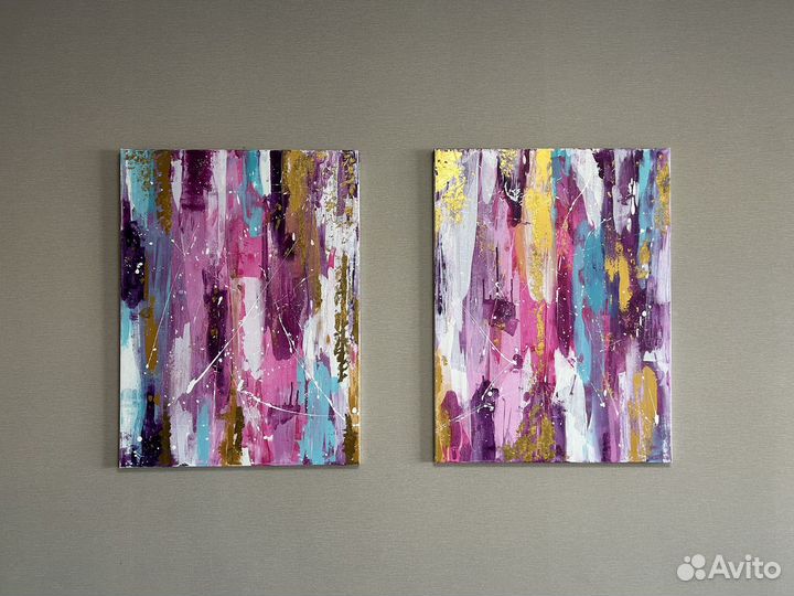 Картина абстракция