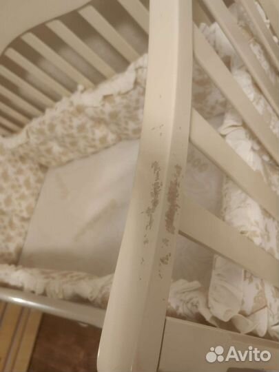 Детская кроватка 120х60 Можга продольный маятник