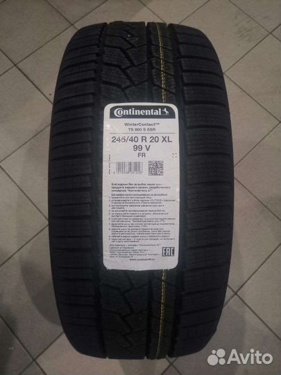 Continental WinterContact TS 860S SSR 245/40 R20 99V