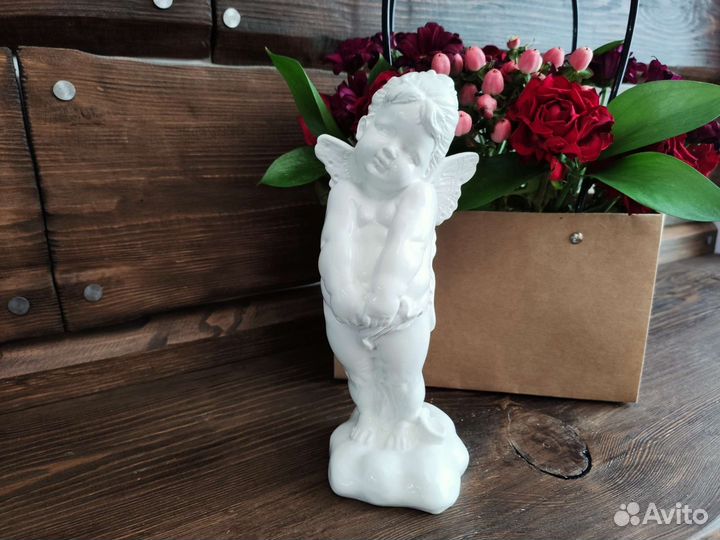 Статуэтки из гипса ангелочки