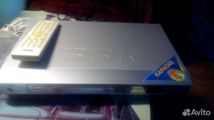 Видеоплеер DVD. BBK 112S. с караоке, отл. сост