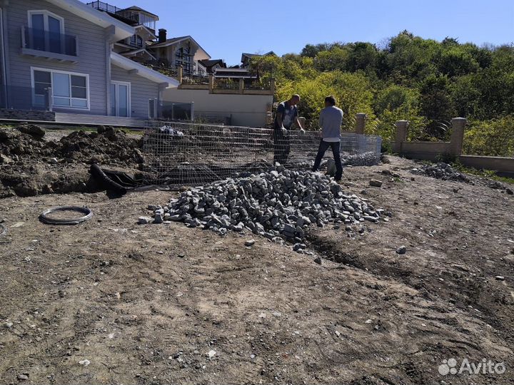 Габионы, матрацы рено, геотекстиль с доставкой