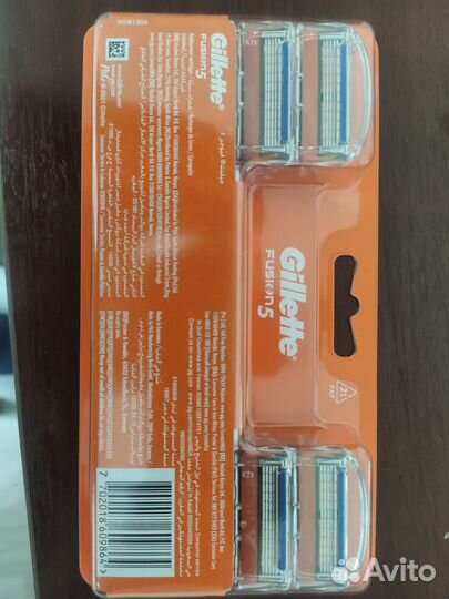 Gillette Fusion 5 8 штук оригинал кассеты Европа