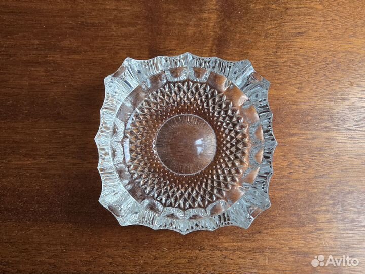 Пепельница хрустальная