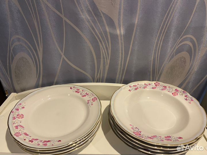 Фарфоровые тарелки СССР