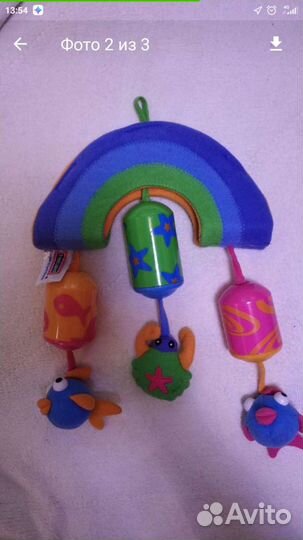 Развивающий коврик tiny love