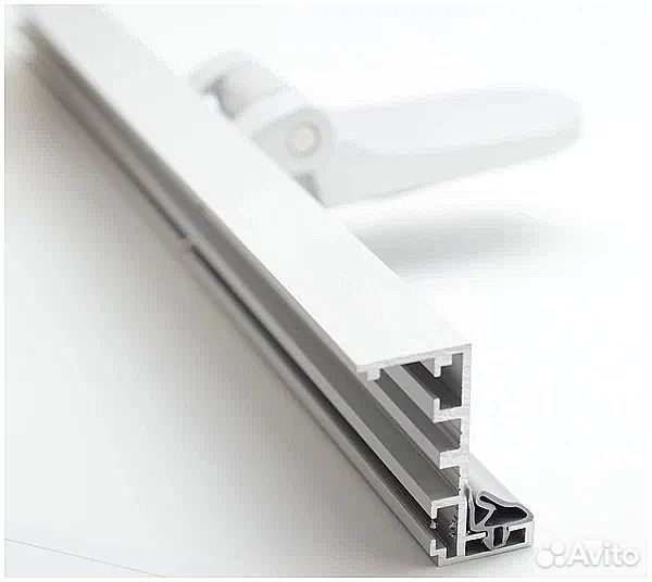 Стеклянная дверь mg-1 бронза 203 х 63 с фурнитурой