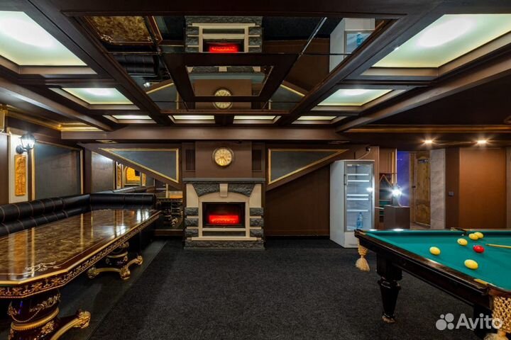 Баня сауна с бассейном