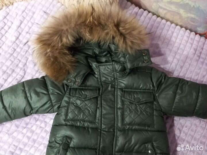 Детский зимний костюм на мальчика 86