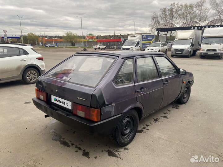 ВАЗ 2109 1.5 МТ, 1999, 128 800 км