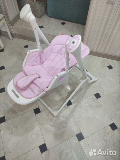 Стульчик для кормления плюс электрокачели carello