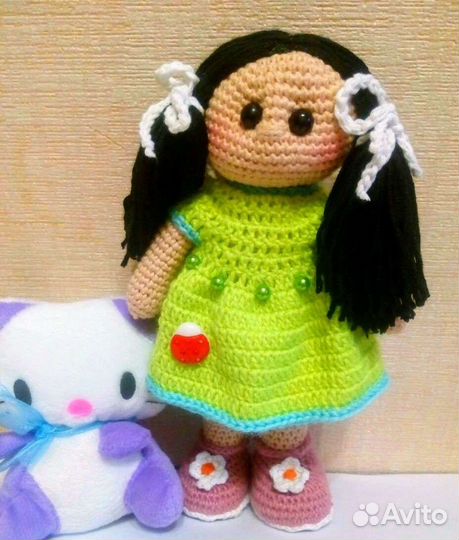 Вязаные игрушки ручной работы