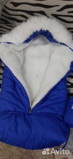 Конверт на выписку для мальчика зима