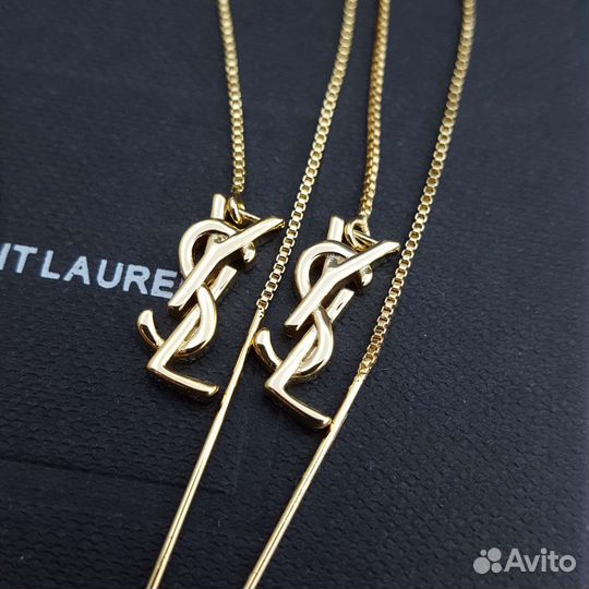 Серьги YSL Saint Laurent