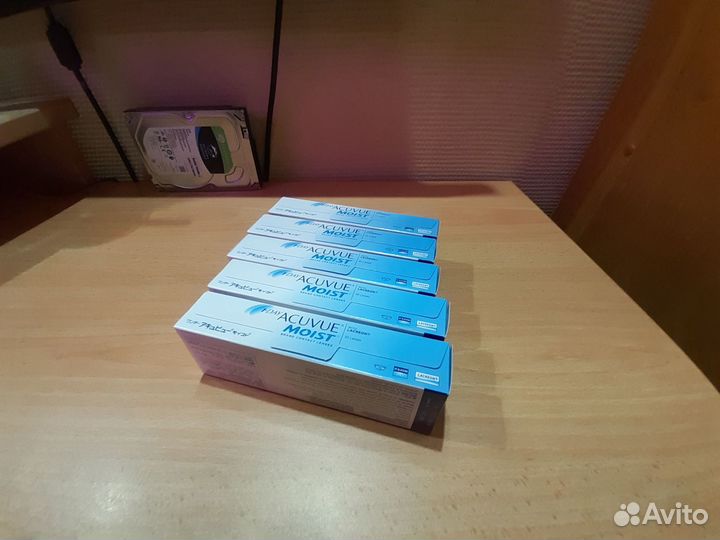 Линзы acuvue moist 1DAY