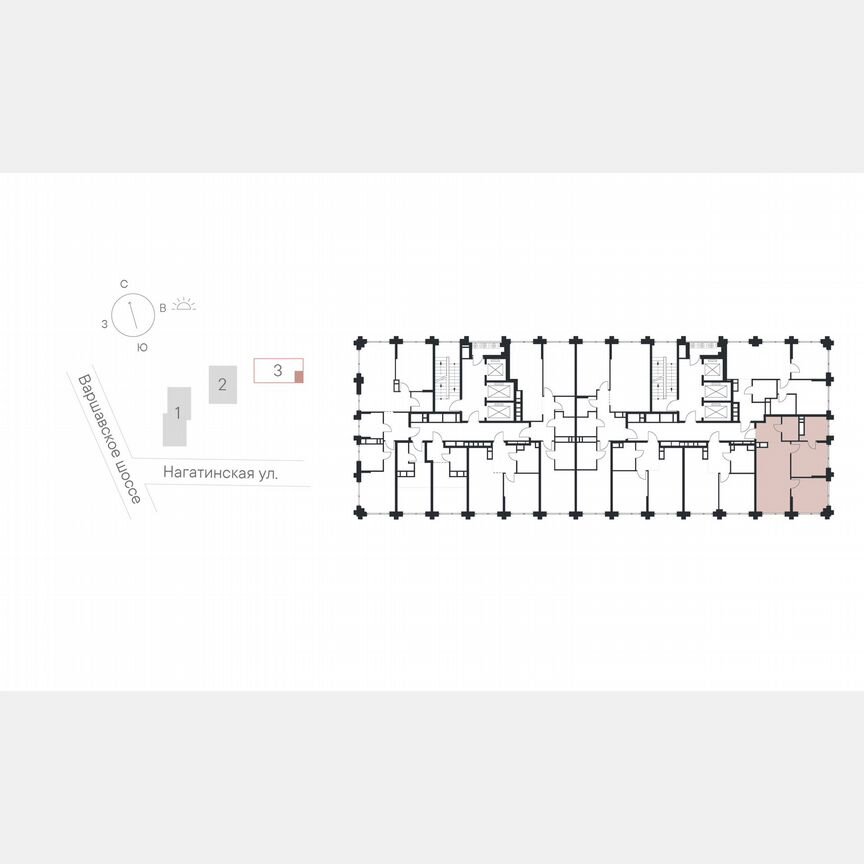 2-к. квартира, 56,6 м², 18/25 эт.