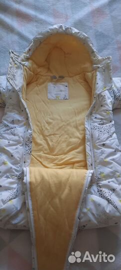 Конверт на выписку для коляски демисезонный 56 62