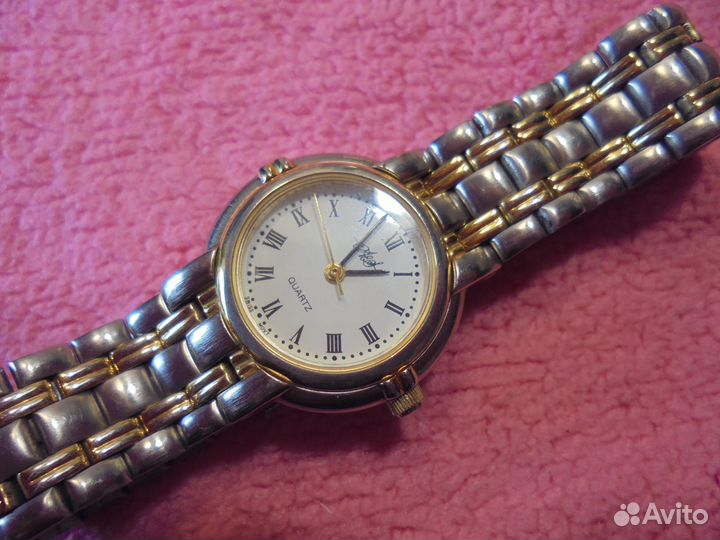 Швейцария Tissot Lazer часы жен позолоч циферблат