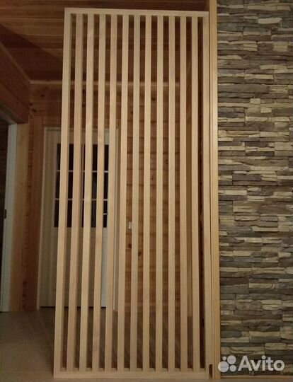 Декоративные рейки из сосны