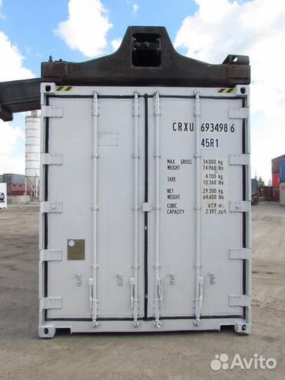 Рефконтейнер crxu 693498 carrier 2006 года выпуска