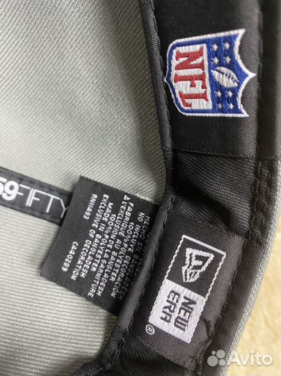 Бейсболка New Era NFL 59Fifti 7 3/4 оригинал