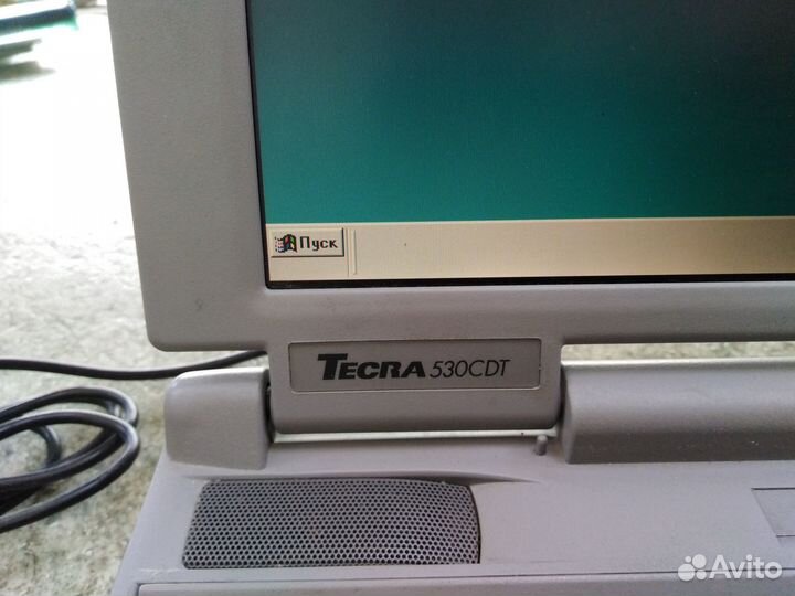 Ретро ноутбук Toshiba, Tecra