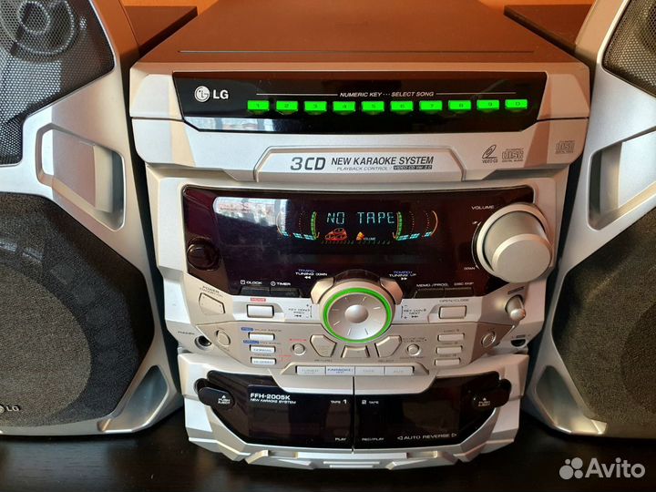 Музыкальный центр LG с караоке б.у