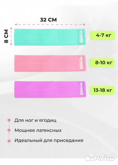 Резинки для фитнеса