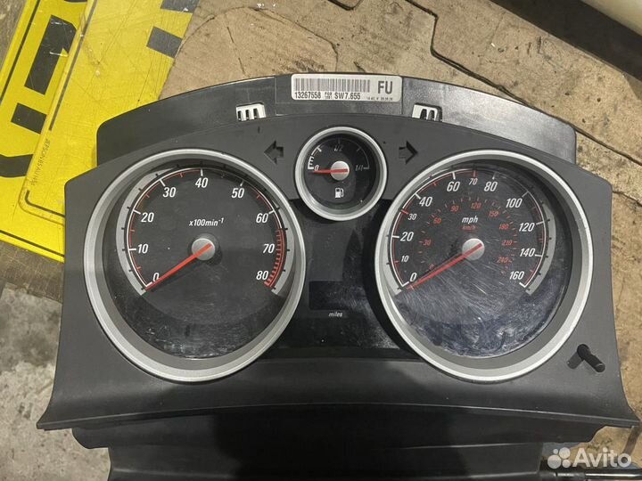 Щиток приборов opel astra H