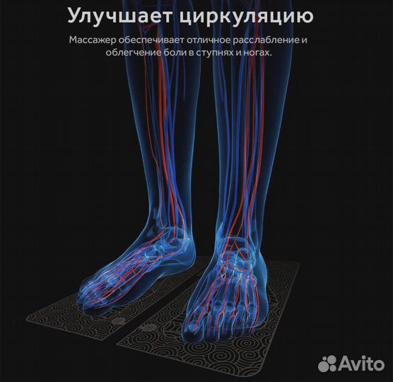 Стимулирующий массажный коврик для ног