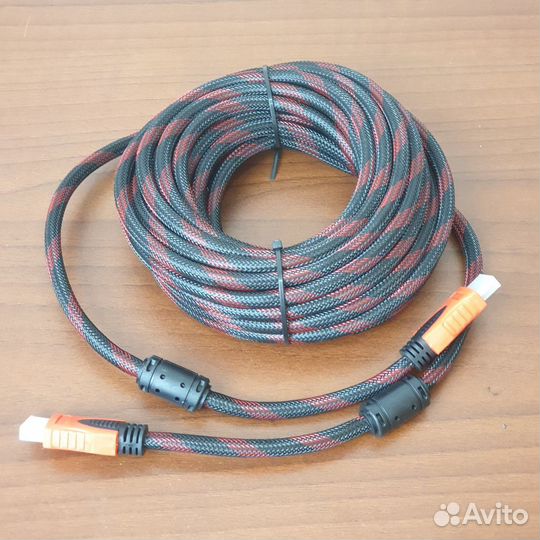Кабель v1.4 hdmi 3-5-10-15-20 м в оплетке