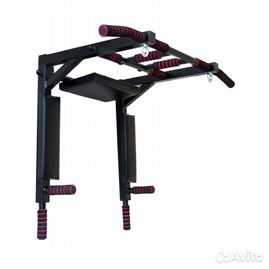 Турник 3в1 40х40 Premium Черный