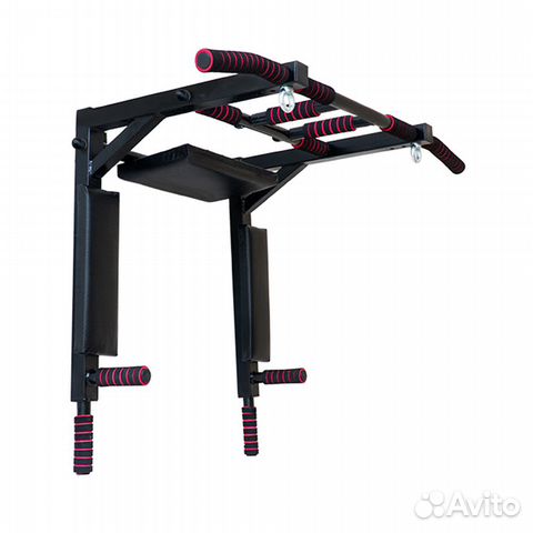 Турник 3в1 40х40 Premium Черный