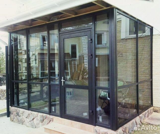 Алюминиевые конструкции теплое остекление