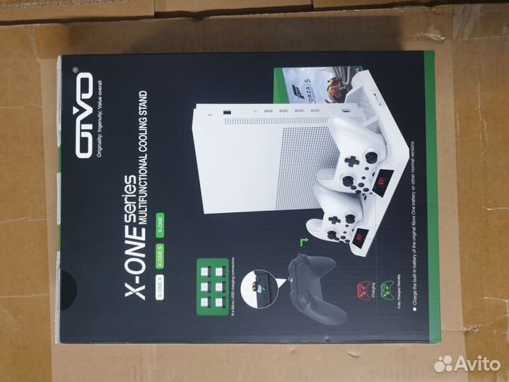 Док станция xbox зарядка+охлаждение 1100