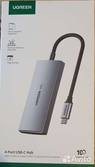 Ugreen USB Type-C хаб Концентратор