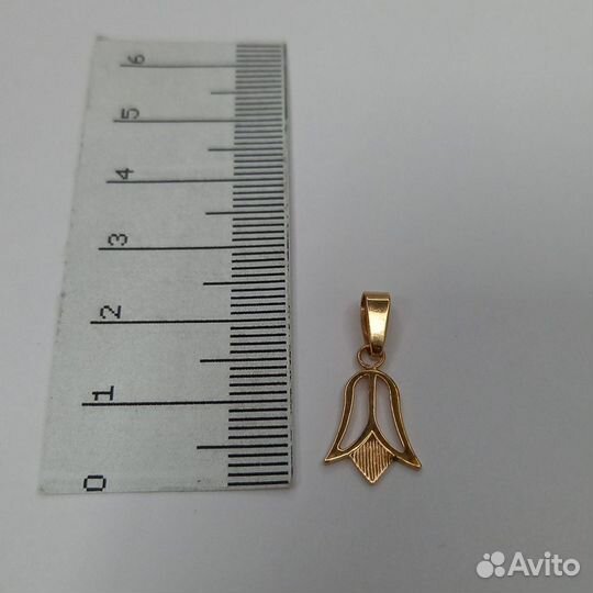 Подвеска золотая