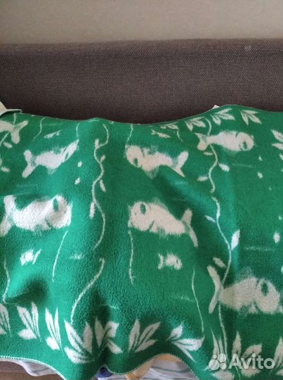 Детское одеяло шерстяное