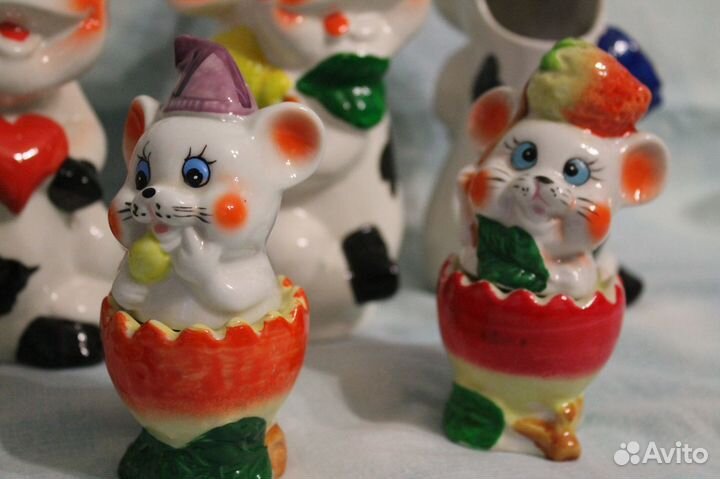 Блюдо большое СССР Наборы для специй Кувшинчик