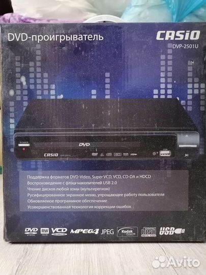 Dvd проигрыватель casio