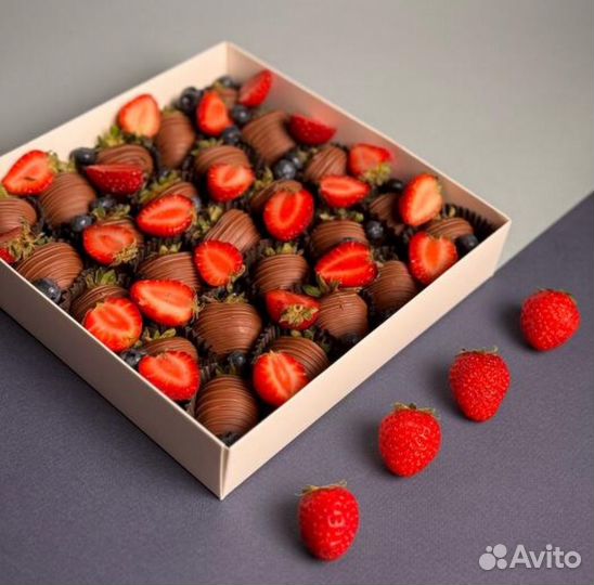 Клубника в шоколаде
