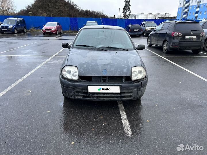 Renault Clio 1.1 МТ, 2000, 222 222 км