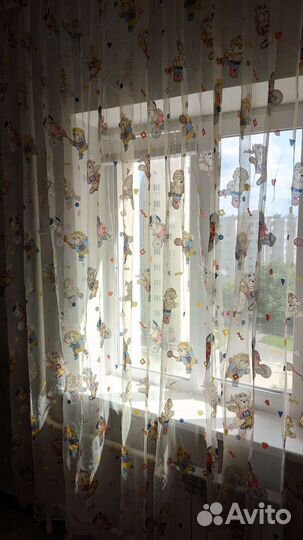 Тюль в детскую